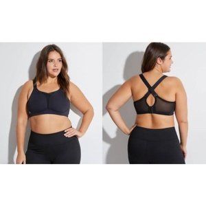 Lane Bryant Livi Active Medium Impact No Wire Sports Bra 46DDD